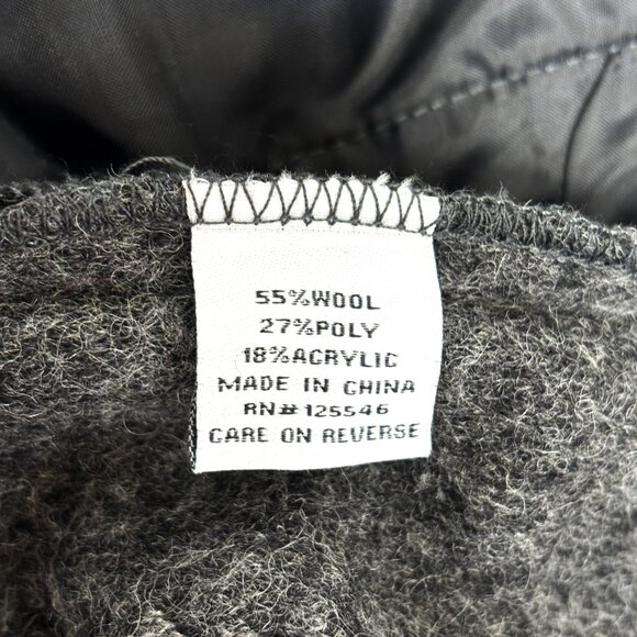 Habitat Clothes to live in Grey Plaid Wool Blend Vest Large EUC - Picture 8 of 13